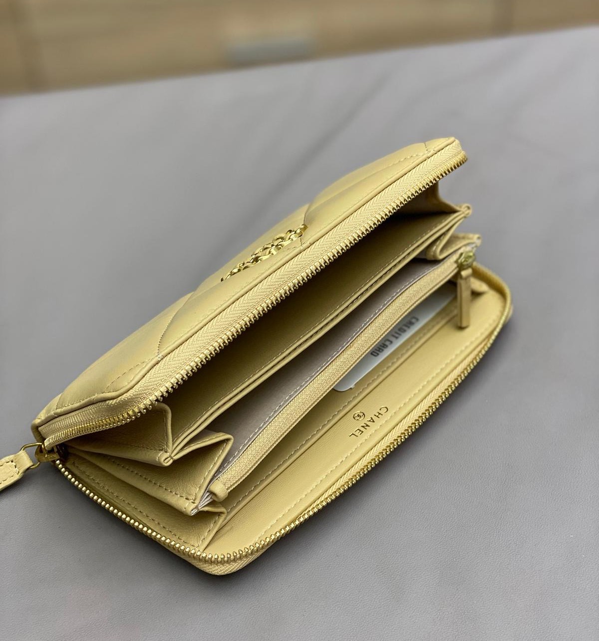 Chanel 19 Zip Wallet