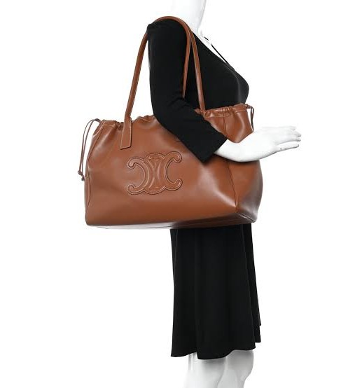 Cabas Drawstring Cuir