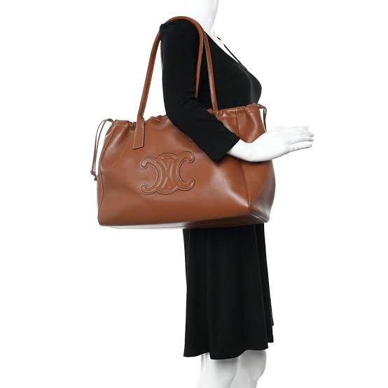 Cabas Drawstring Cuir