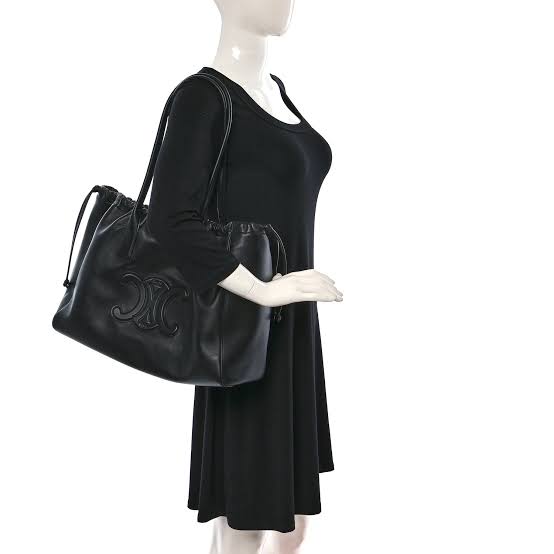 Cabas Drawstring Cuir