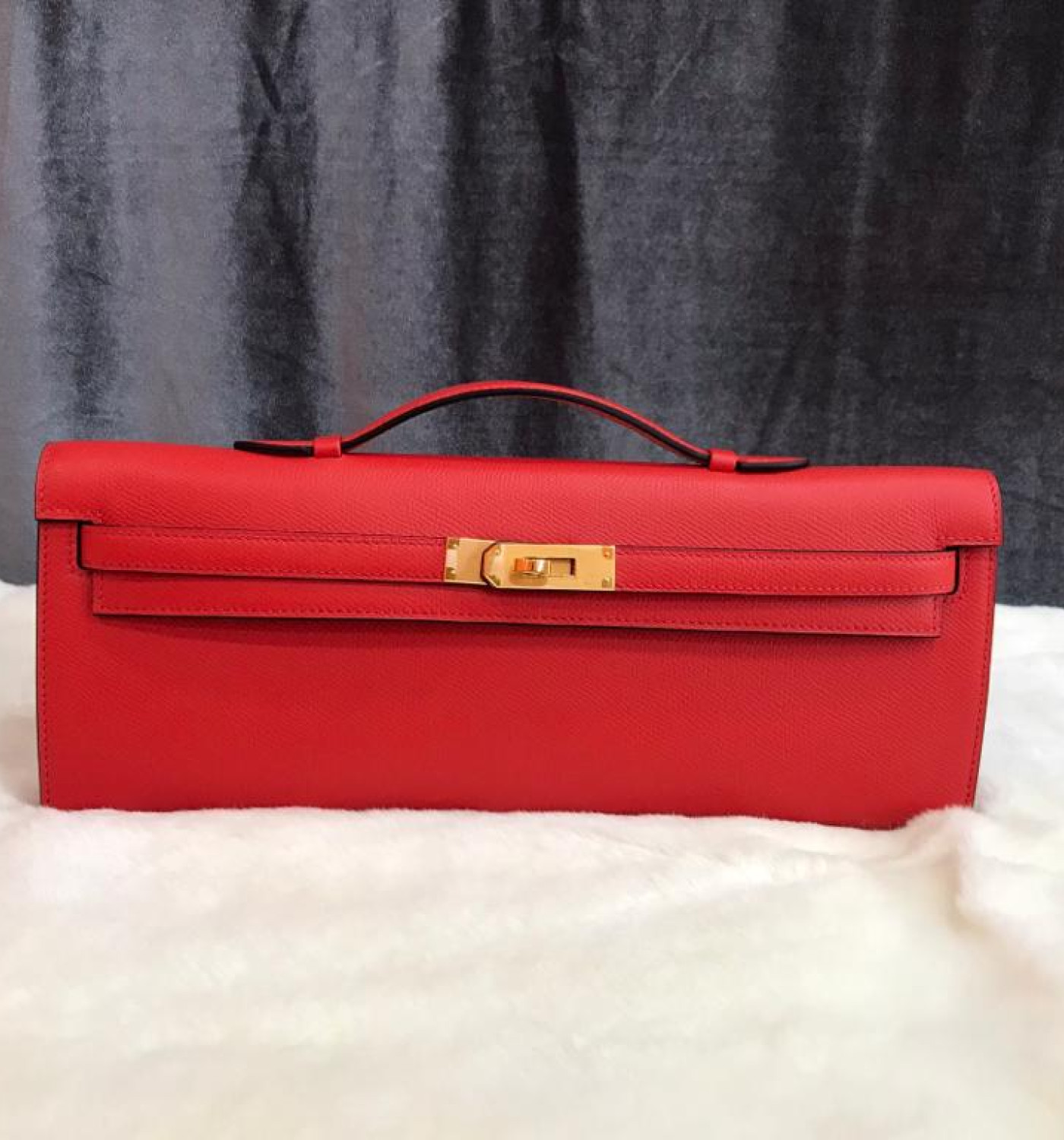 Kelly Cut Clutch (Handstitch) Kelly Cut Clutch (Handstitch)